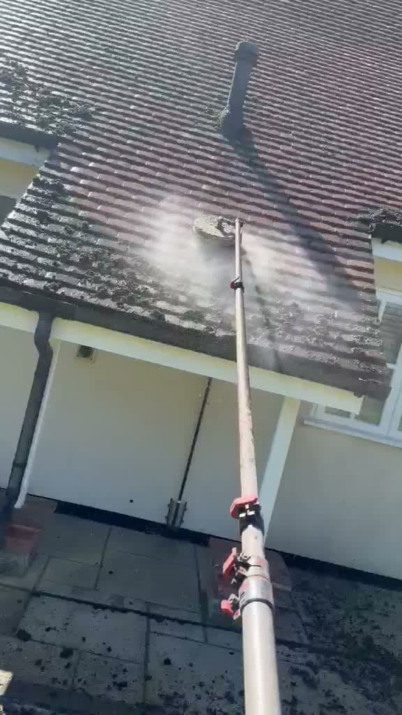 Basildon pressure washing — before and after