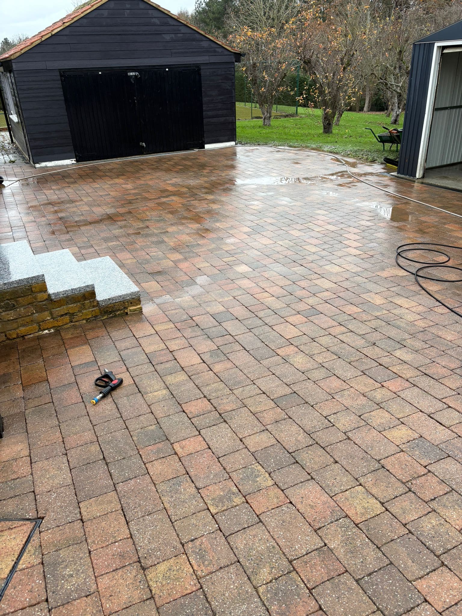 Driveway Cleaning in Essex — professional pressure washing
