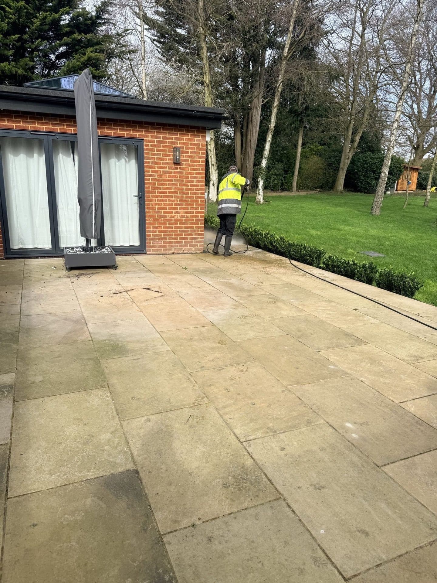 Patio Cleaning in Essex — professional pressure washing